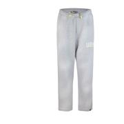 Grijze Sweatpants Losse Pasvorm Voorprint Barrow , Gray , Heren