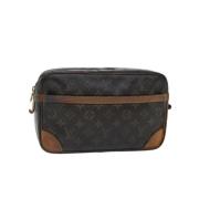 Pre-owned Canvas louis-vuitton-bags Louis Vuitton Vintage , Brown , Da...