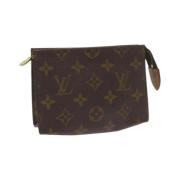 Pre-owned Canvas louis-vuitton-bags Louis Vuitton Vintage , Brown , Da...