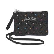 Tricot en strass clutch tas MC2 Saint Barth , Black , Dames