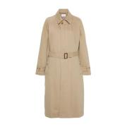 Beige Trench Coat Thatcher Bull-Ley Haikure , Beige , Dames