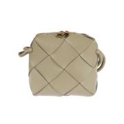 Pre-owned Leather shoulder-bags Bottega Veneta Vintage , Gray , Dames