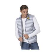 Gewatteerd mouwloos jack, Grijs-Zilver, Jeordie Parajumpers , Gray , H...