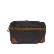 Pre-owned Canvas louis-vuitton-bags Louis Vuitton Vintage , Brown , Da...