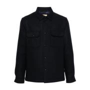 Blauwe Alaskan Winterjas Woolrich , Black , Heren