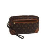 Pre-owned Canvas louis-vuitton-bags Louis Vuitton Vintage , Brown , Da...