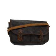 Pre-owned Canvas louis-vuitton-bags Louis Vuitton Vintage , Brown , Da...