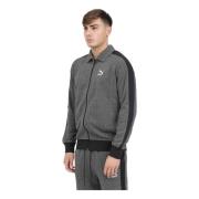 Zwarte Zip T7 Sweater Puma , Black , Heren