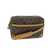 Pre-owned Canvas louis-vuitton-bags Louis Vuitton Vintage , Brown , Da...