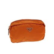 Pre-owned Nylon prada-bags Prada Vintage , Orange , Dames