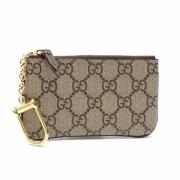 Pre-owned Plastic wallets Gucci Vintage , Beige , Dames