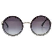 Pre-owned Plastic sunglasses Chanel Vintage , Black , Dames