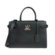 Pre-owned Leather louis-vuitton-bags Louis Vuitton Vintage , Black , D...