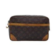 Pre-owned Canvas louis-vuitton-bags Louis Vuitton Vintage , Brown , Da...