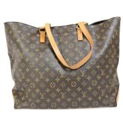 Pre-owned Canvas totes Louis Vuitton Vintage , Brown , Dames