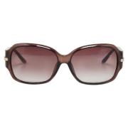 Pre-owned Plastic sunglasses Dior Vintage , Brown , Dames