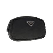 Pre-owned Nylon prada-bags Prada Vintage , Black , Dames