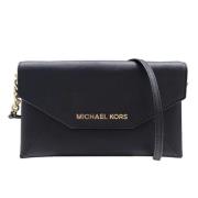 Pre-owned Leather shoulder-bags Michael Kors Pre-owned , Black , Dames