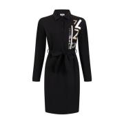 Gedrukte Reisjurk Ursela Zoso , Black , Dames