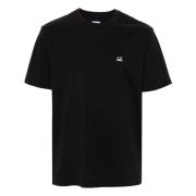 Zwarte T-shirts en Polos C.p. Company , Black , Heren