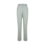 Sage Straight Leg Broek Lanvin , Green , Heren