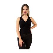 Stijlvolle Gebreide Top Liu Jo , Black , Dames