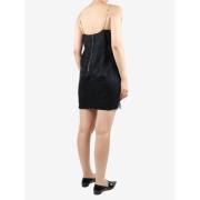 Pre-owned Polyester dresses Stella McCartney Pre-owned , Black , Dames