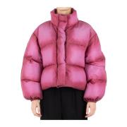 Tango Roze Nylon Jas Acne Studios , Pink , Dames