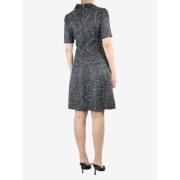 Pre-owned Nylon dresses Oscar De La Renta Pre-owned , Gray , Dames