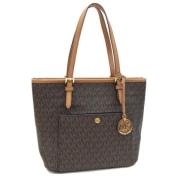 Pre-owned Leather handbags Michael Kors Pre-owned , Brown , Dames