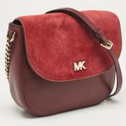 Pre-owned Leather shoulder-bags Michael Kors Pre-owned , Red , Dames