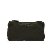 Pre-owned Nylon prada-bags Prada Vintage , Green , Dames