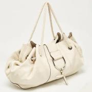 Pre-owned Leather shoulder-bags Dolce & Gabbana Pre-owned , White , Da...