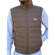 Mouwloos Puffer Vest Calvin Klein , Gray , Heren