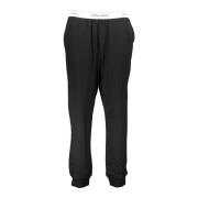 Sportieve Zwarte Damesbroek met Elastiek Calvin Klein , Black , Dames