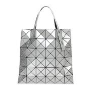 Reflecterende geometrisch patroon tote tas Issey Miyake , Gray , Dames