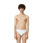 Olympic Slip Mare Zwemshorts K-Way , White , Heren