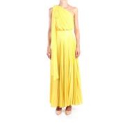 Elegante Jurk Array Groot Hanita , Yellow , Dames