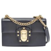 Pre-owned Leather shoulder-bags Dolce & Gabbana Pre-owned , Blue , Dam...