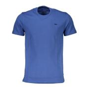 T-Shirt Korte Mouwen Mannen Blauw Harmont & Blaine , Blue , Heren