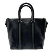 Pre-owned Leather handbags Givenchy Pre-owned , Black , Dames