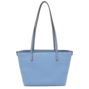 Pre-owned Leather fendi-bags Fendi Vintage , Blue , Dames