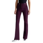 Flare stretch broek in Array stijl Liu Jo , Red , Dames