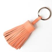 Pre-owned Fabric key-holders Hermès Vintage , Pink , Dames