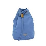 Pre-owned Nylon prada-bags Prada Vintage , Blue , Dames