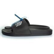 Rubber flats Balenciaga , Black , Dames