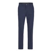 Riviera Linnen Slim Fit Broek Jack & Jones , Blue , Heren