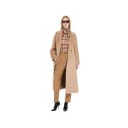 Stijlvolle Jas - Array - Groot Max Mara , Brown , Dames