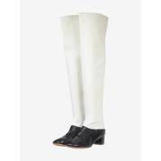 Pre-owned Leather boots Celine Vintage , White , Dames