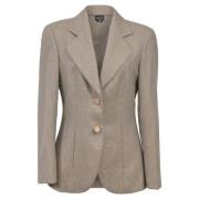 Pre-owned Cashmere outerwear Armani Pre-owned , Beige , Dames